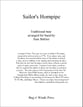 Sailor's Hornpipe Concert Band sheet music cover